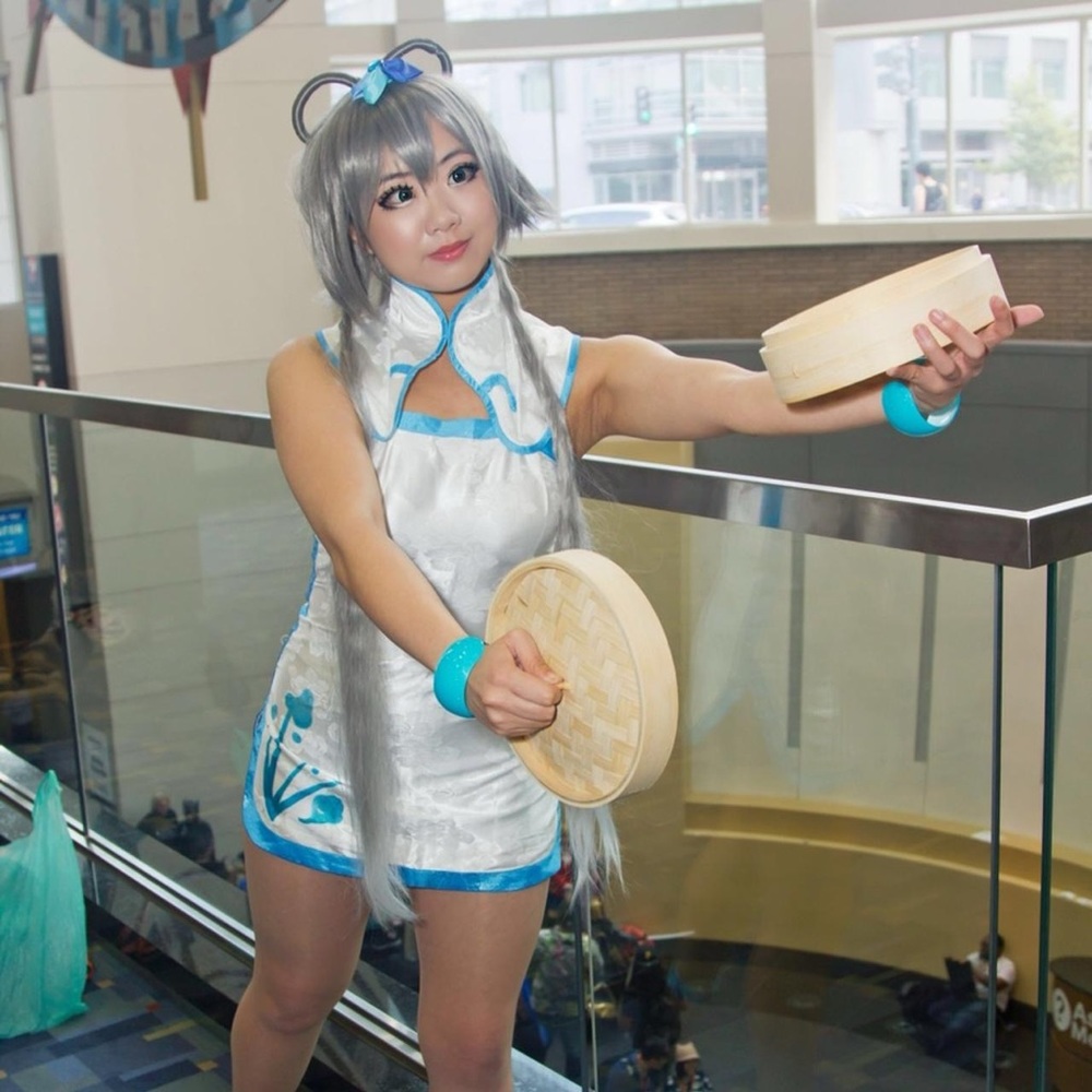 Mini qipao cheongsam cosplay
